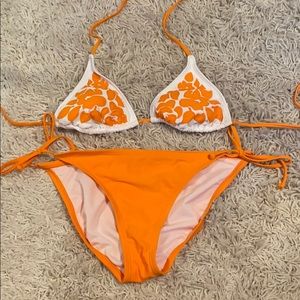 Orange bikini set!